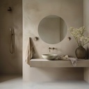 Round Frameless Mirror — view 3