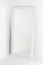 Mirror in white frame — view 2