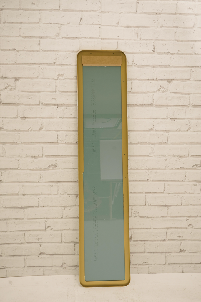 Thin Gold Framed Radius Mirror — view 3