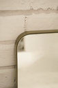 Bronze Metal Framed Mirror — view 2