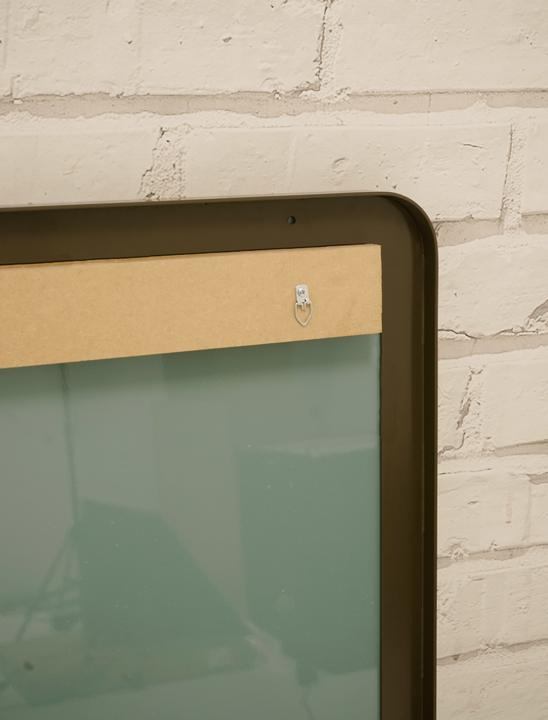 Bronze Metal Framed Mirror — view 3