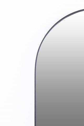 Pisa Black Metal Arch Mirror - 550x1600mm — view 3