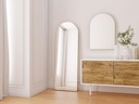 Pisa Brass Metal Arch Mirror - 550x1600mm — view 4