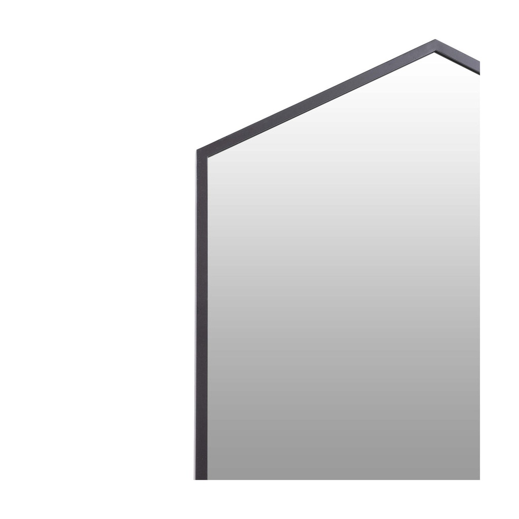 Florence Black Metal Mirror - 500x750mm — view 4