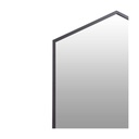 Florence Black Metal Mirror - 500x750mm — view 4