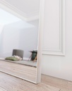White Slim-Edge Framed Mirror (55mm deep Frame Squared Edge) — view 2