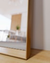 Oak Timber Slim-Edge Framed Mirror — view 2