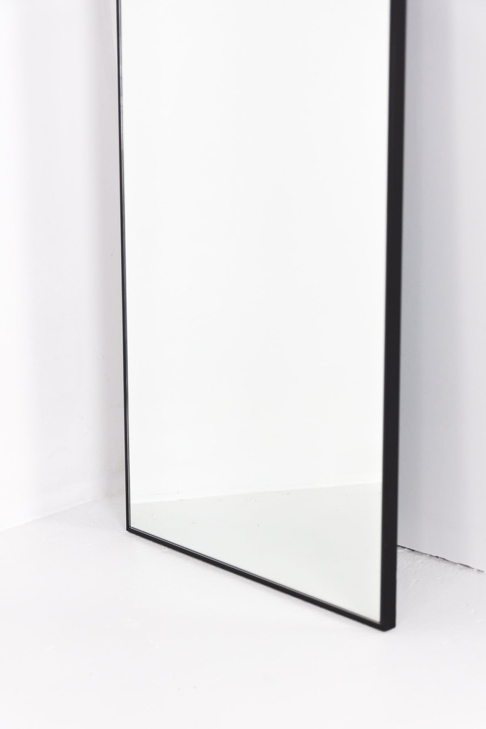 Black super slim edge frame mirror 500mm(w) x 1500mm(H) — view 3
