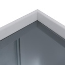 Box Framed Mirror White – 55mm Frame — view 4
