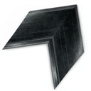 Majorca Framed Mirror Black Streaked – 111 mm Frame — view 2