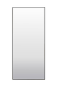 London Black Standing or Wall hung Mirror - 50x150cm