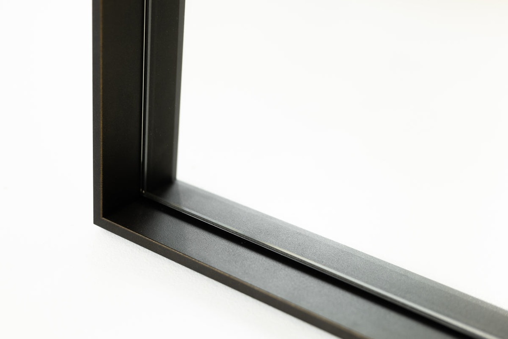 Box Framed Mirror Rust – 55mm Deep Frame- Mirror Builder